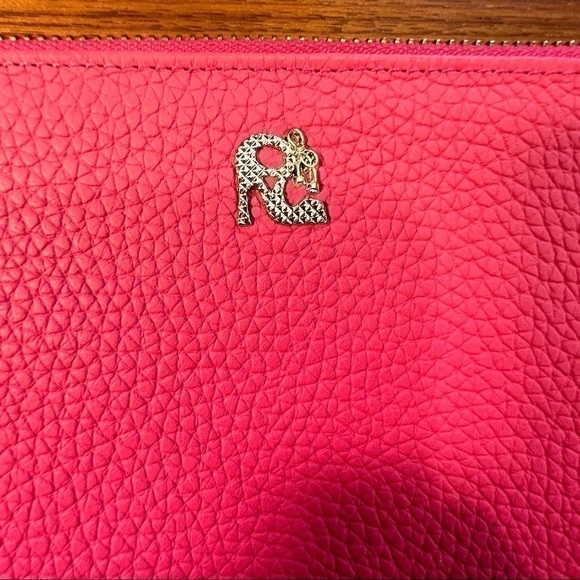 PINK leather envelope - Picture 3 of 7